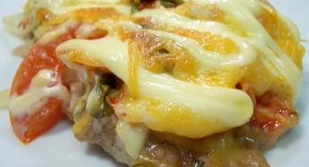 Мясо по-французски с грибами